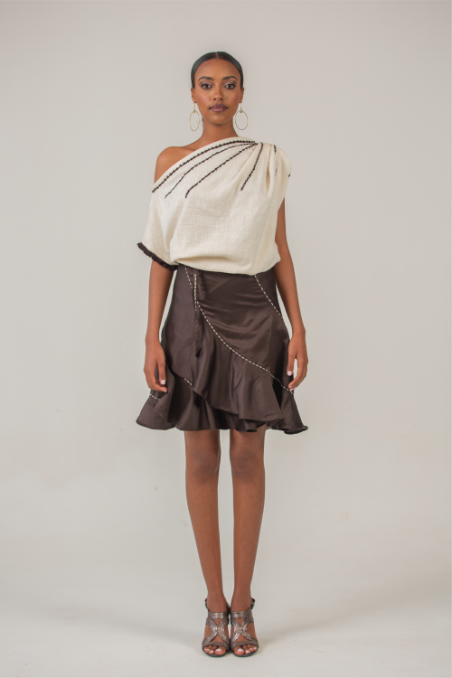 ZEBIB Wrap Skirt